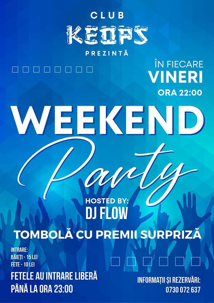 Weeken Party in Club Keops Petrosani